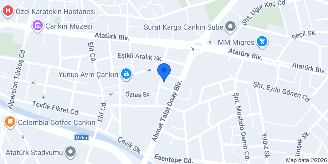 Sultana Künefe ve Katmer konumu