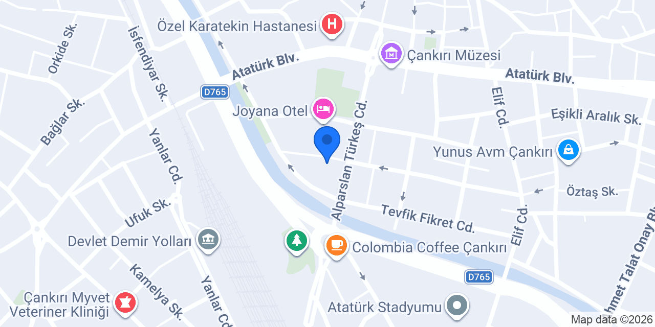 Güneş İlkokulu konumu