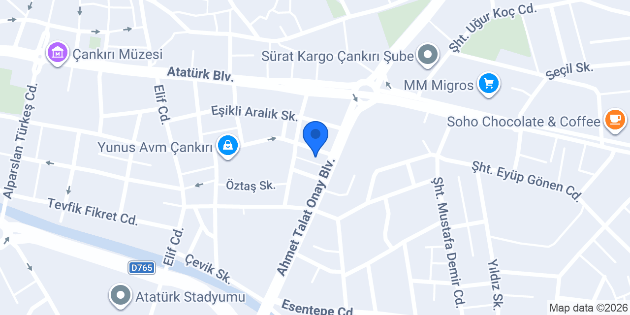 Çankırı Öztürk Perde konumu