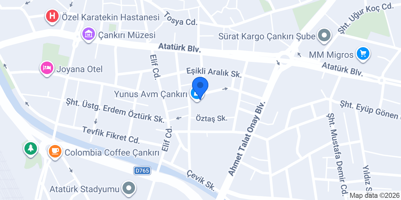 TALİP SİLVER (YUNUS AVM) konumu