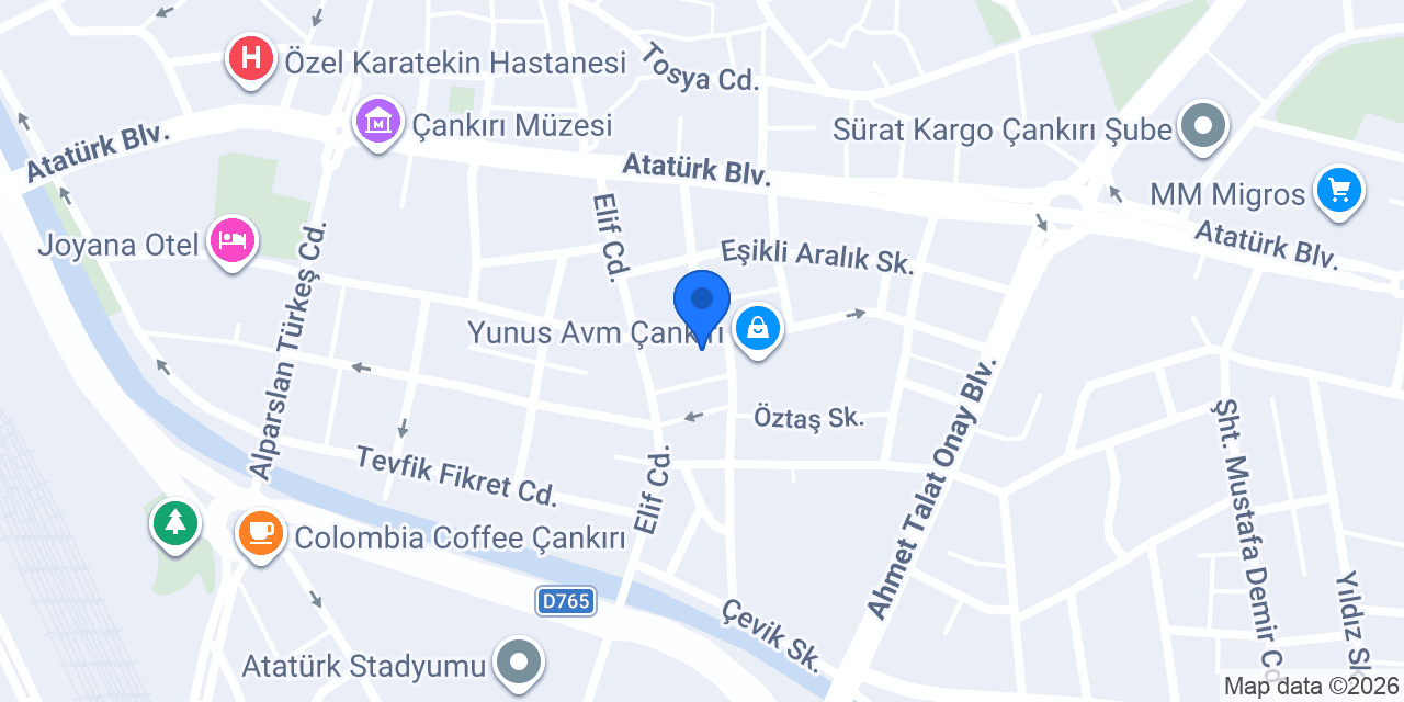 Ziyafet Çiğ Köfte konumu