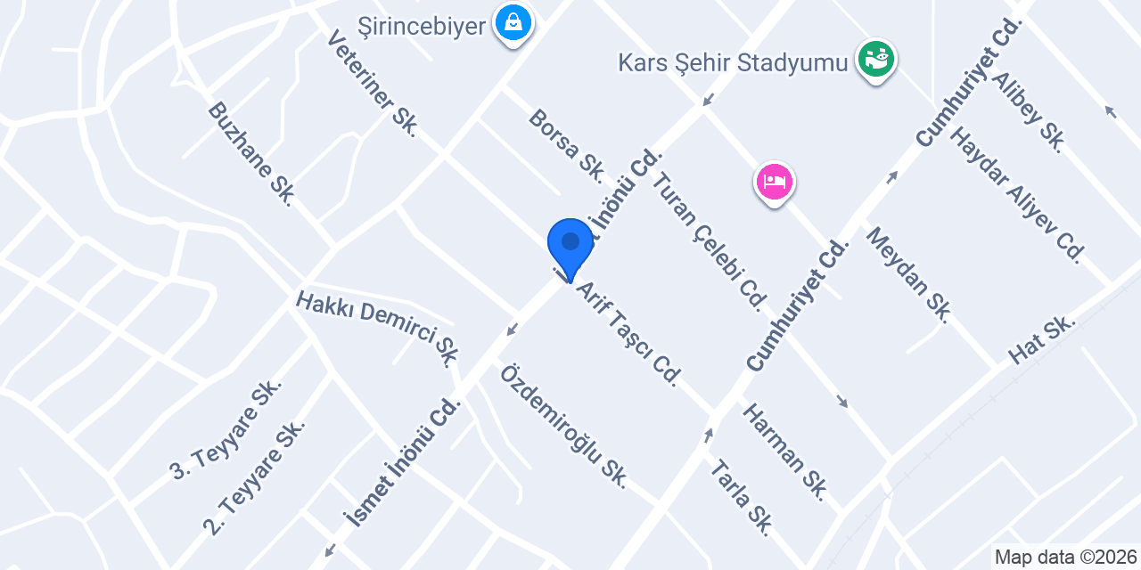 Çilek Odası | Kars konumu