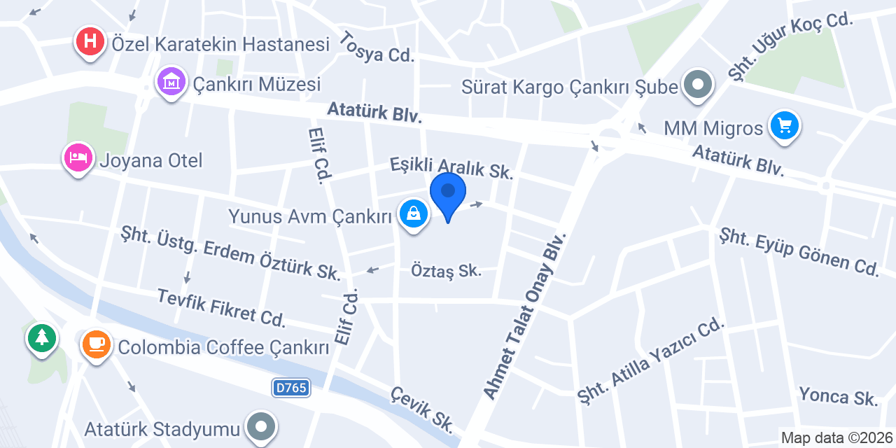 @'Li Burger Çankırı konumu