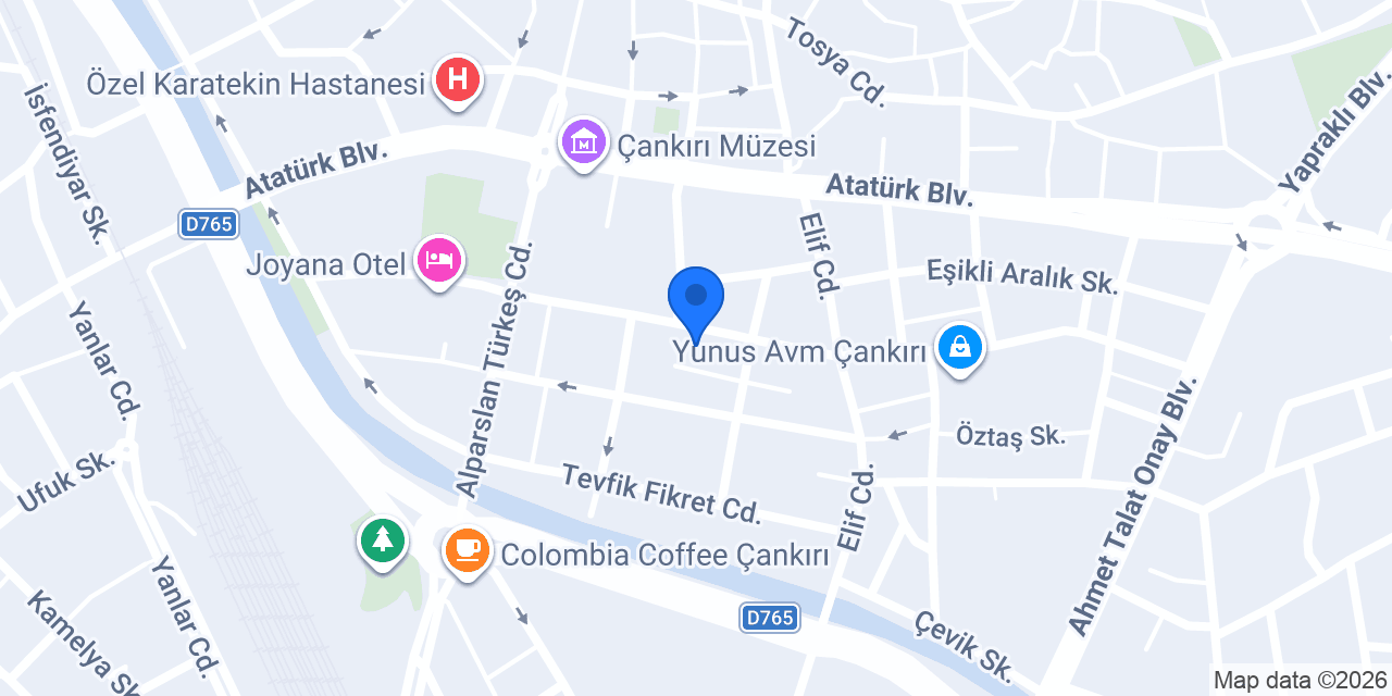DİZDAR HUKUK konumu