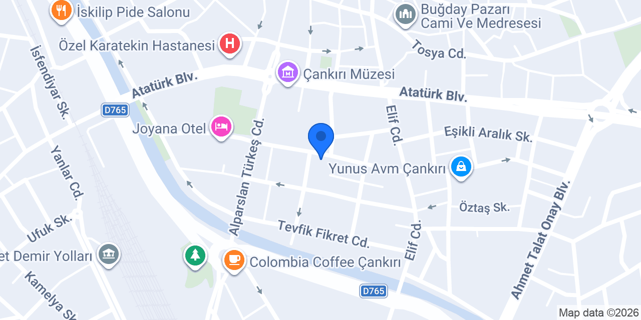 Bilezzik Çankırı konumu