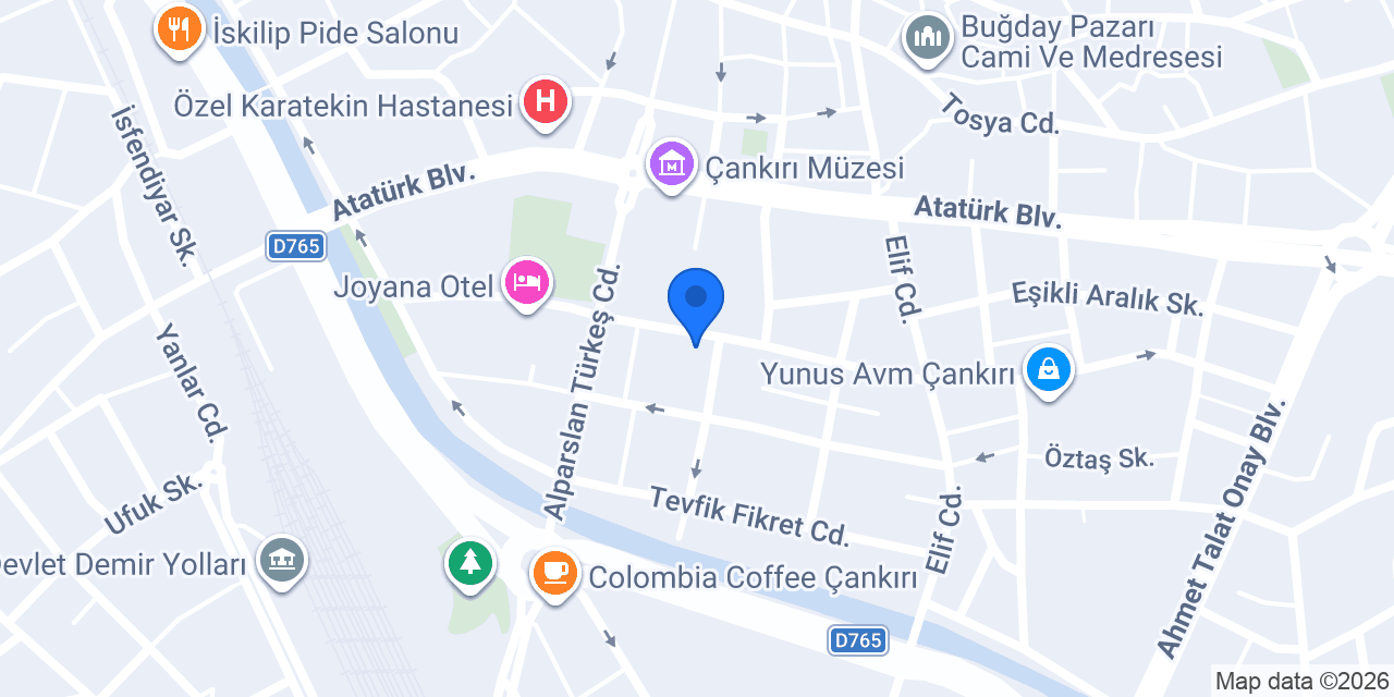 REFTUR TURİZM SEYAHAT ACENTASI konumu