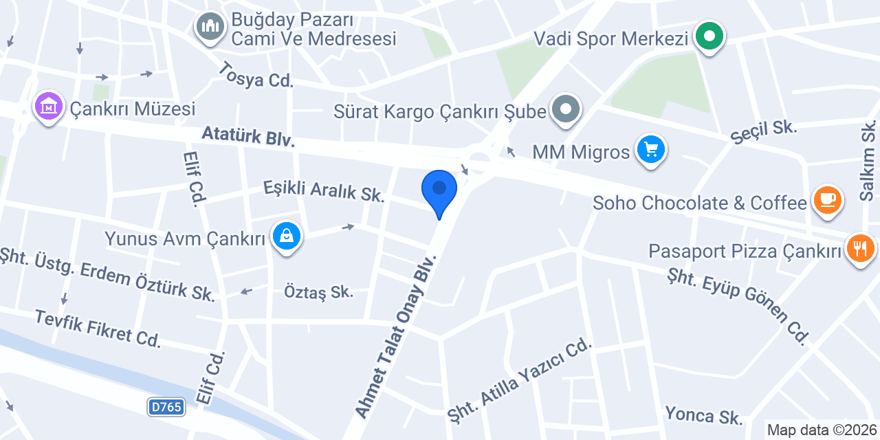 Erkan Mobilya & Döşeme konumu