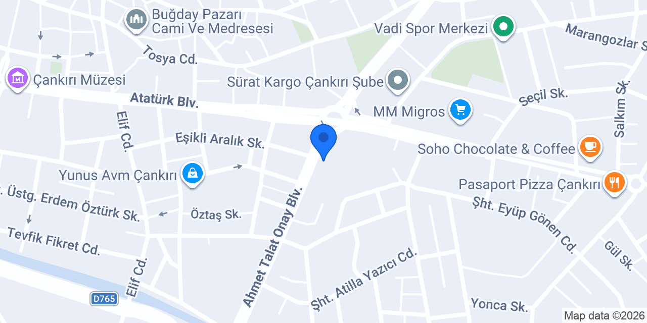 Çankırı Mackbear Coffee Co. konumu