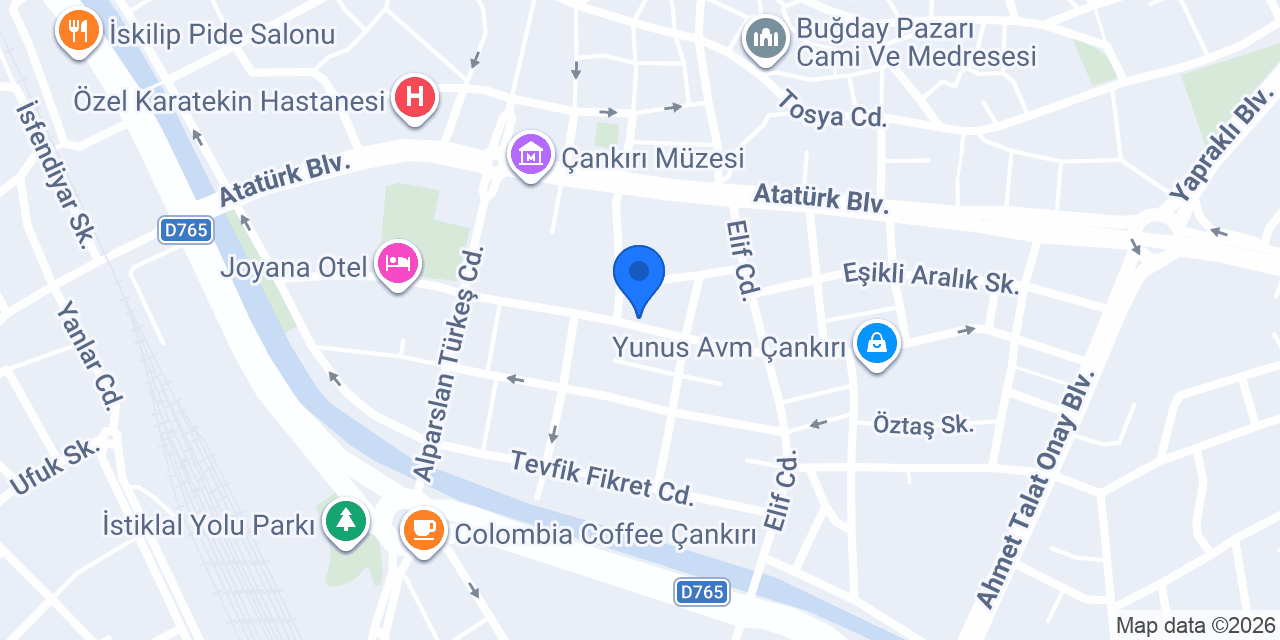 Açelya Çiçekçilik konumu
