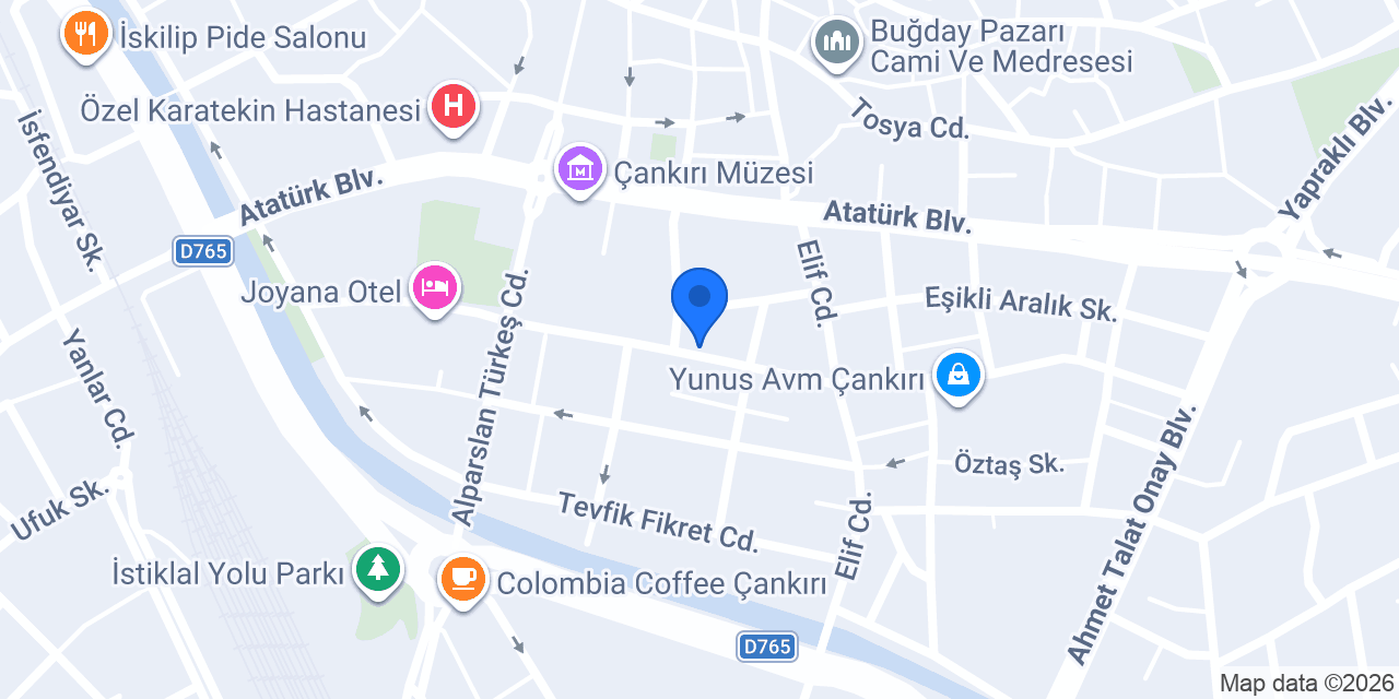 Doğa Eczanesi konumu
