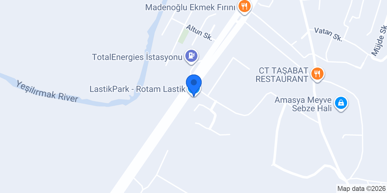 LastikPark - Rotam Lastik konumu