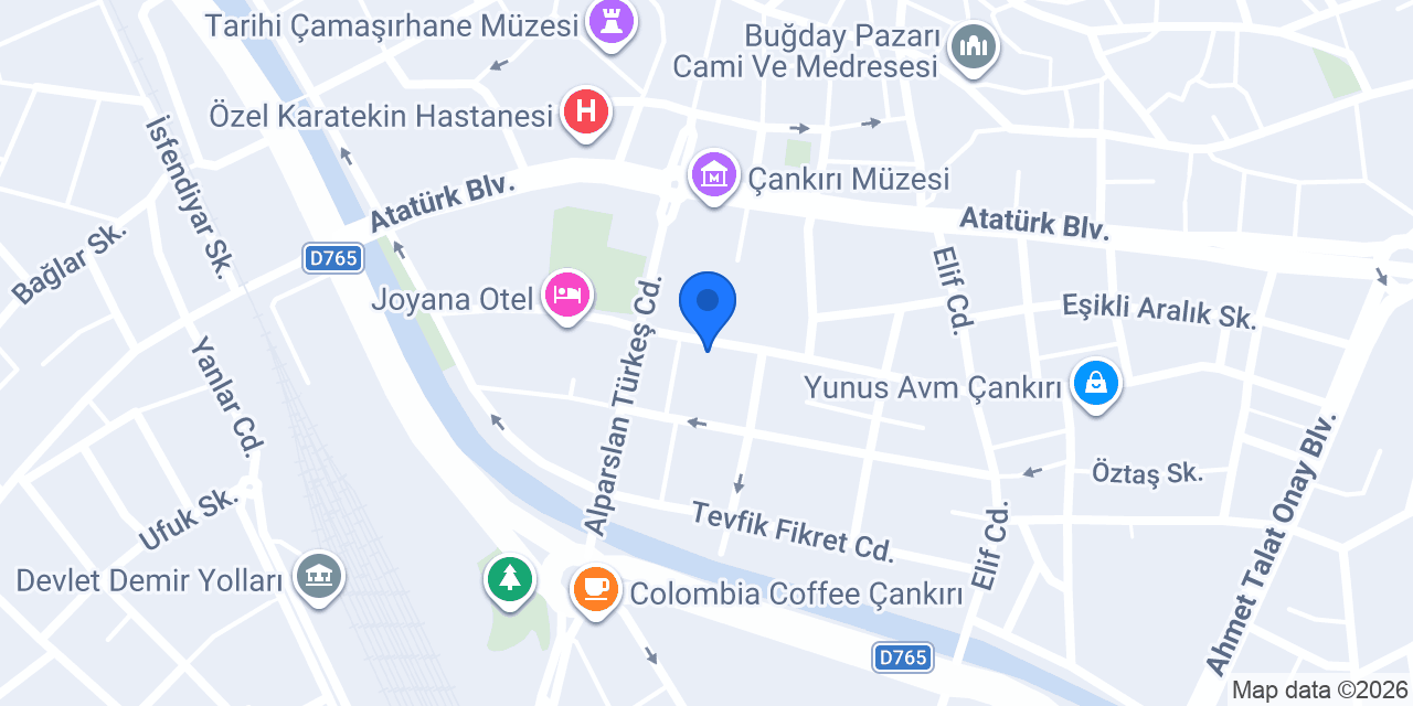 Komagene Çankırı konumu