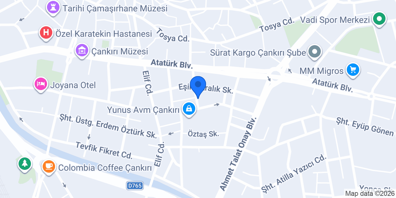 AK Tattoo & Piercing Studio konumu