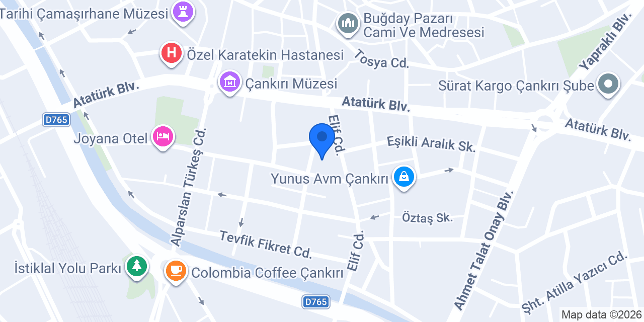 TuBa Psikolojik Danışmanlık Merkezi konumu