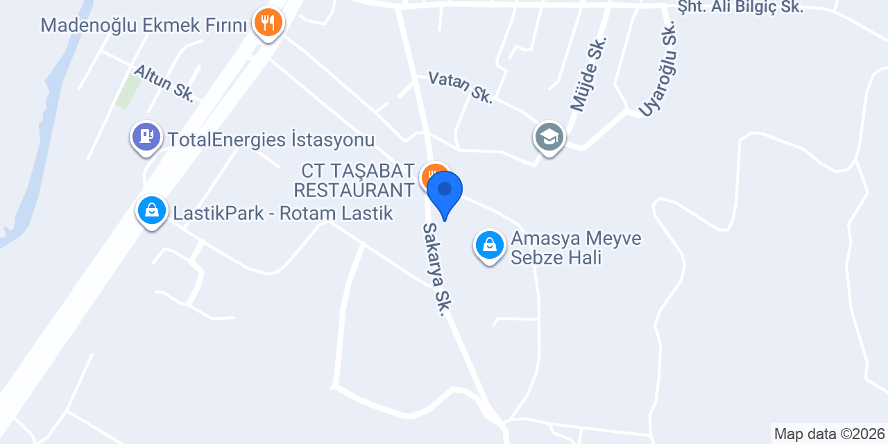 ÇAKIROĞLU TARIM ÜRÜNLERİ konumu