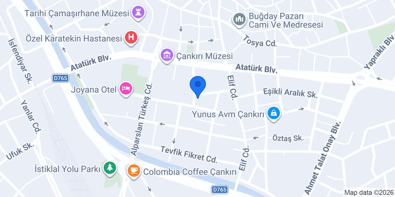 Canoğlu Pastaneleri konumu