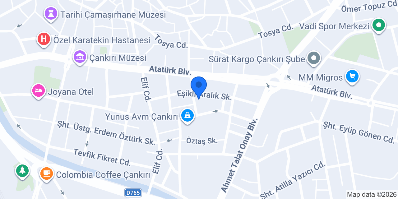 Çanta konumu