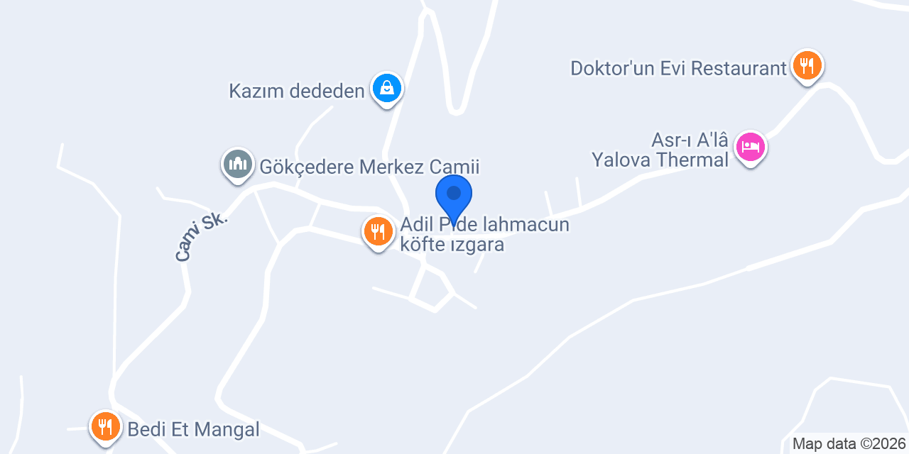 Üvezpınar İlkokulu konumu