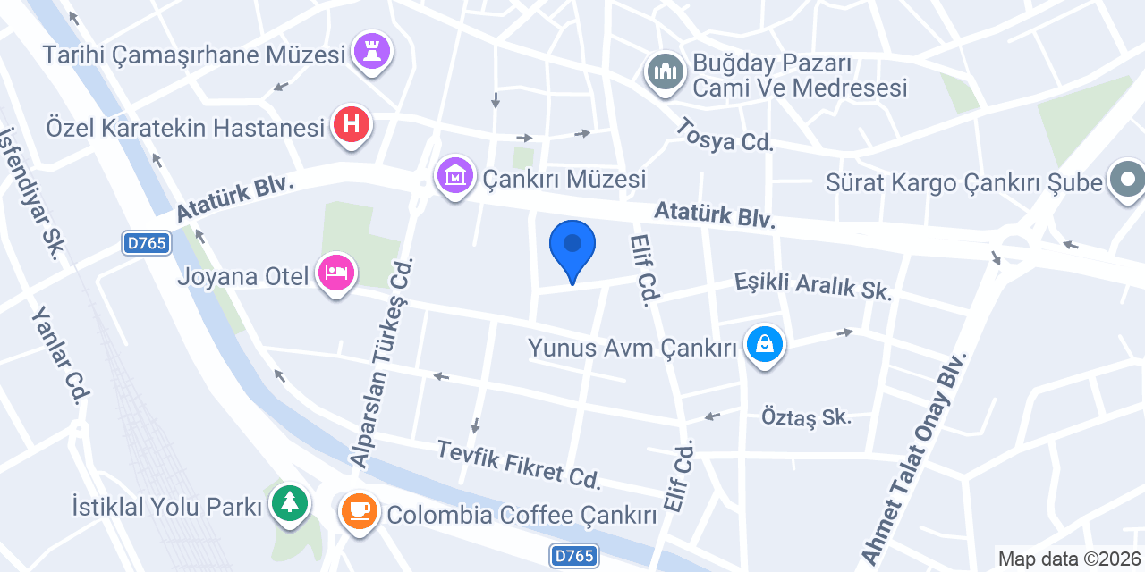 DİVAN Hukuk ve Danışmanlık Bürosu konumu