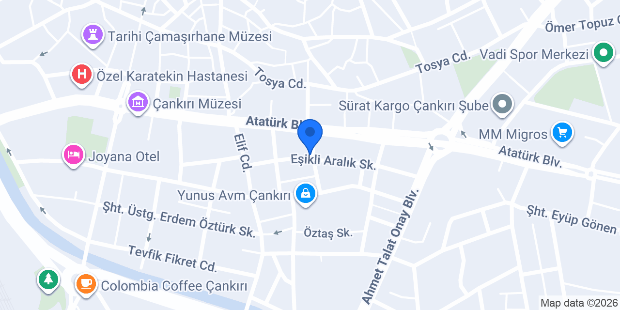Kader Ticaret konumu