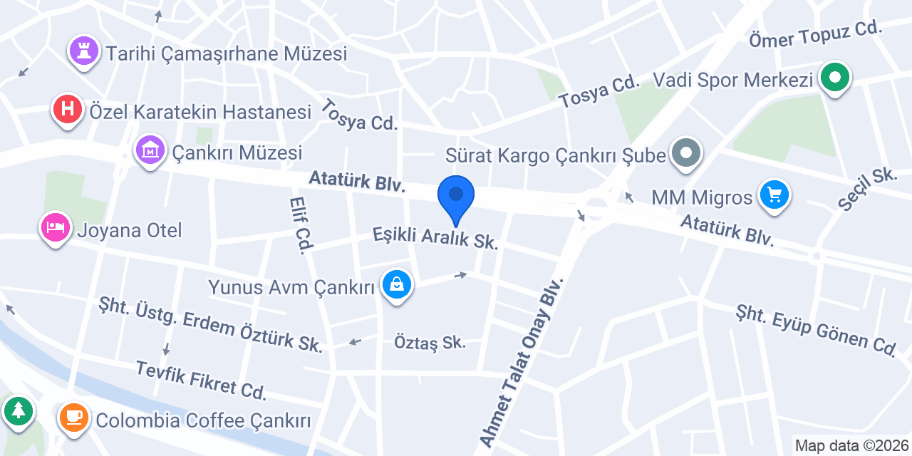 Yılmaz Teknik Mobilya konumu