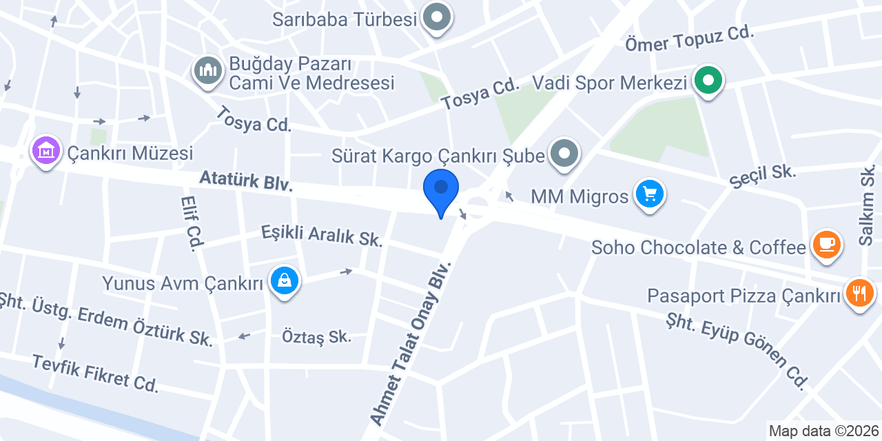Yağmur Eczanesi konumu
