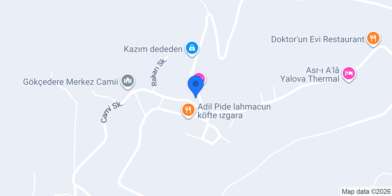 Öz Urfa Termal konumu