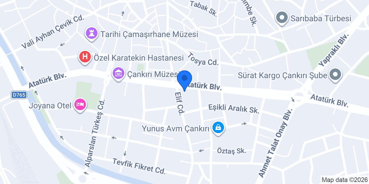 Çalişkan konumu