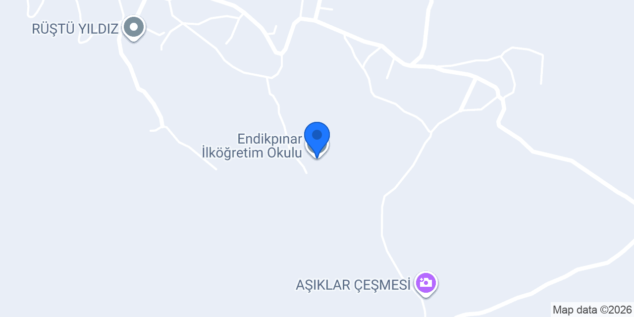 Endikpınar İlköğretim Okulu konumu