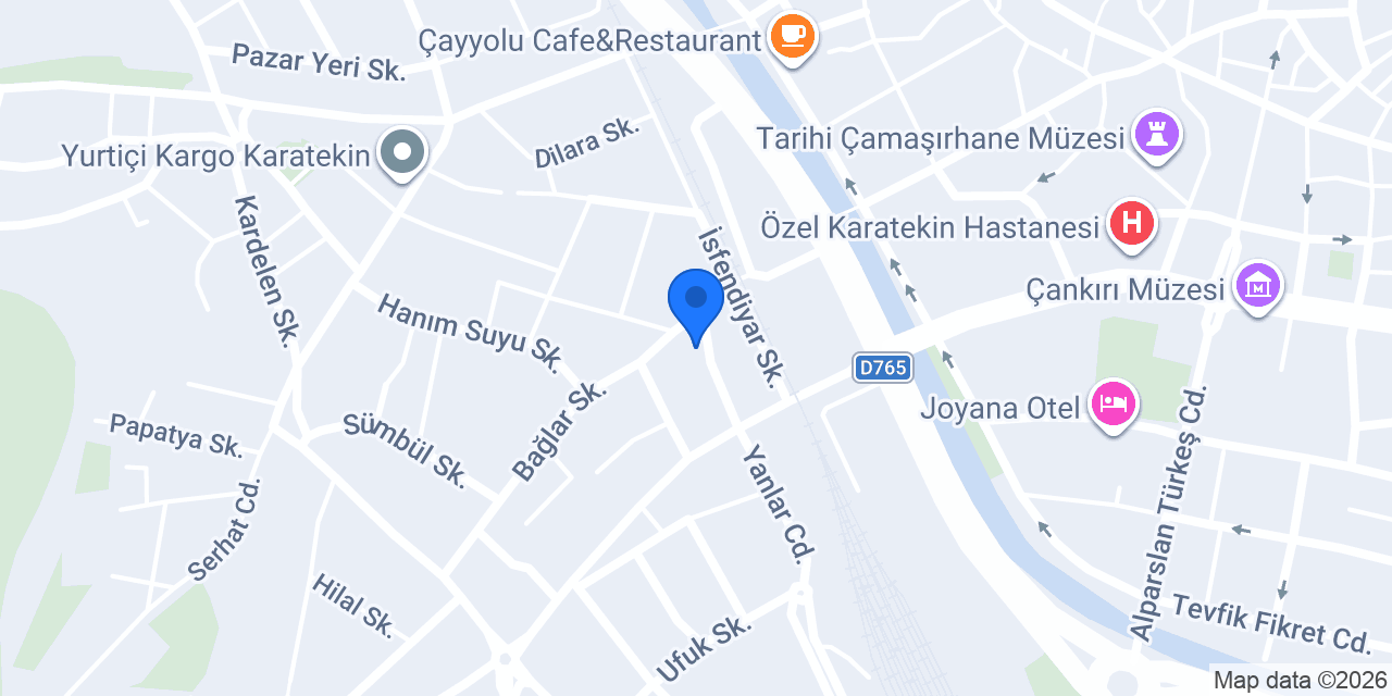 Çankırı 3. Noterliği konumu
