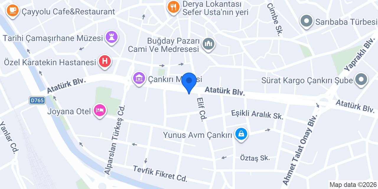 Sevinç Eczanesi konumu