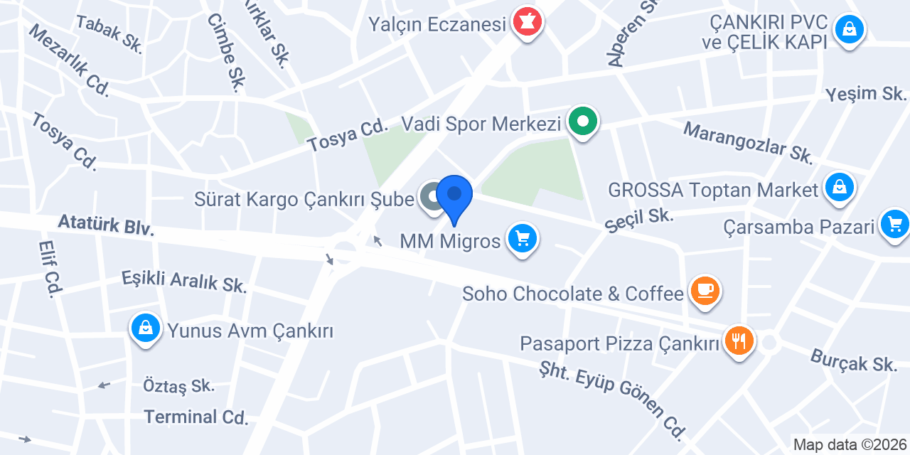 ACAR İNTERNET KAFE konumu