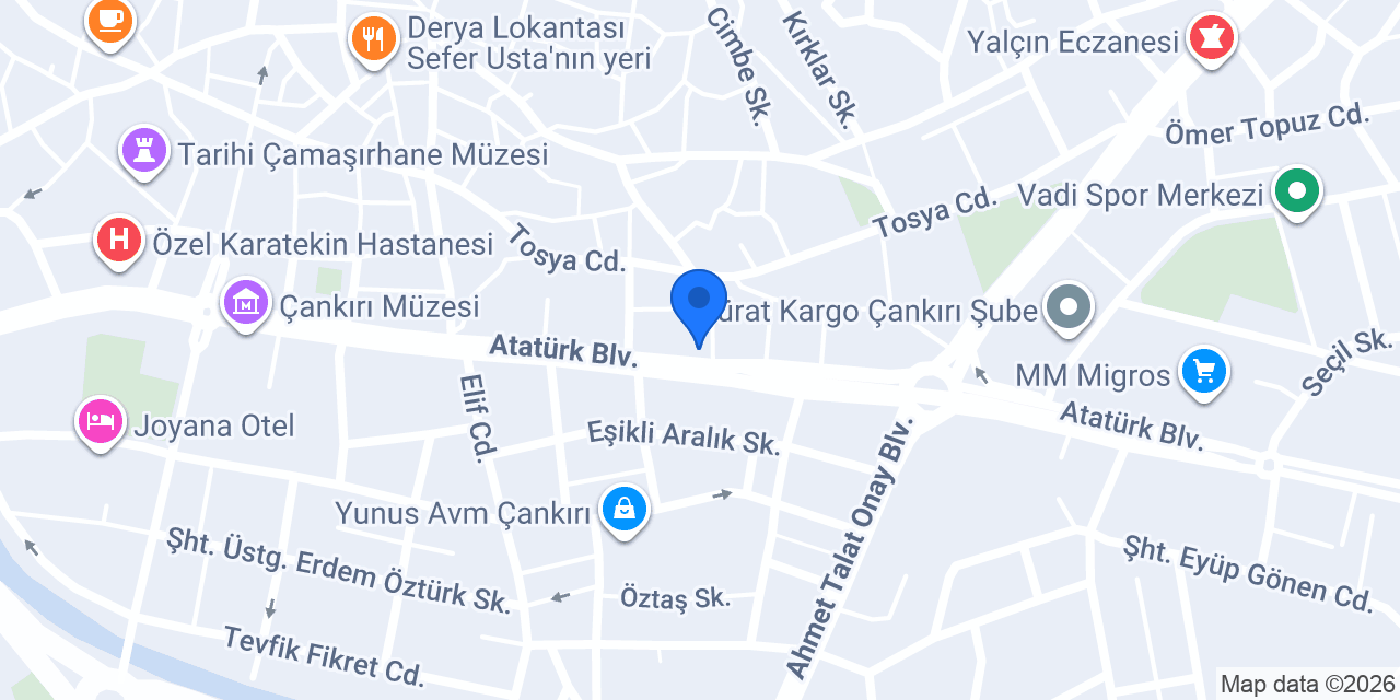 Ata Emlak konumu