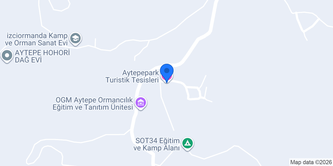 Aytepepark Turistik Tesisleri konumu