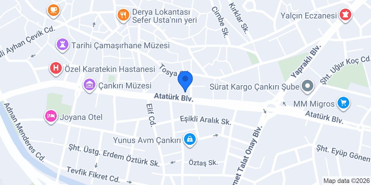 Can Erkek Kuaförü konumu