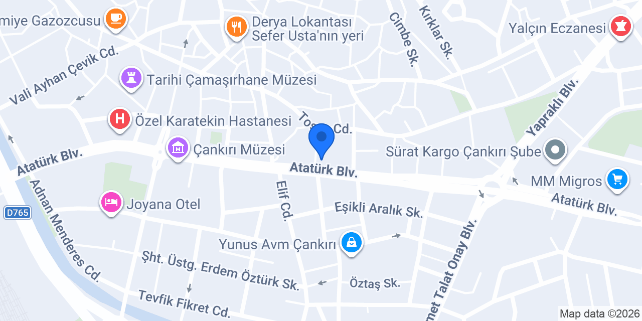 KANTAR HUKUK BÜROSU konumu