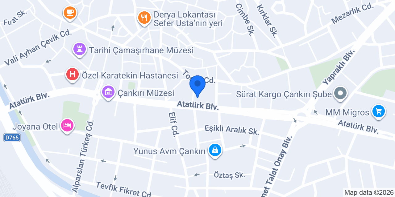 Kale Harita & Mühendislik konumu