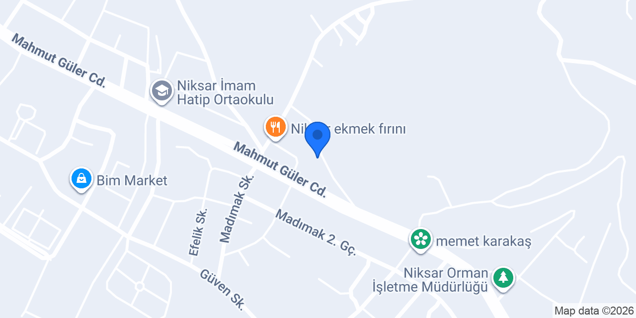 Bereket mobilya dekarasyon konumu