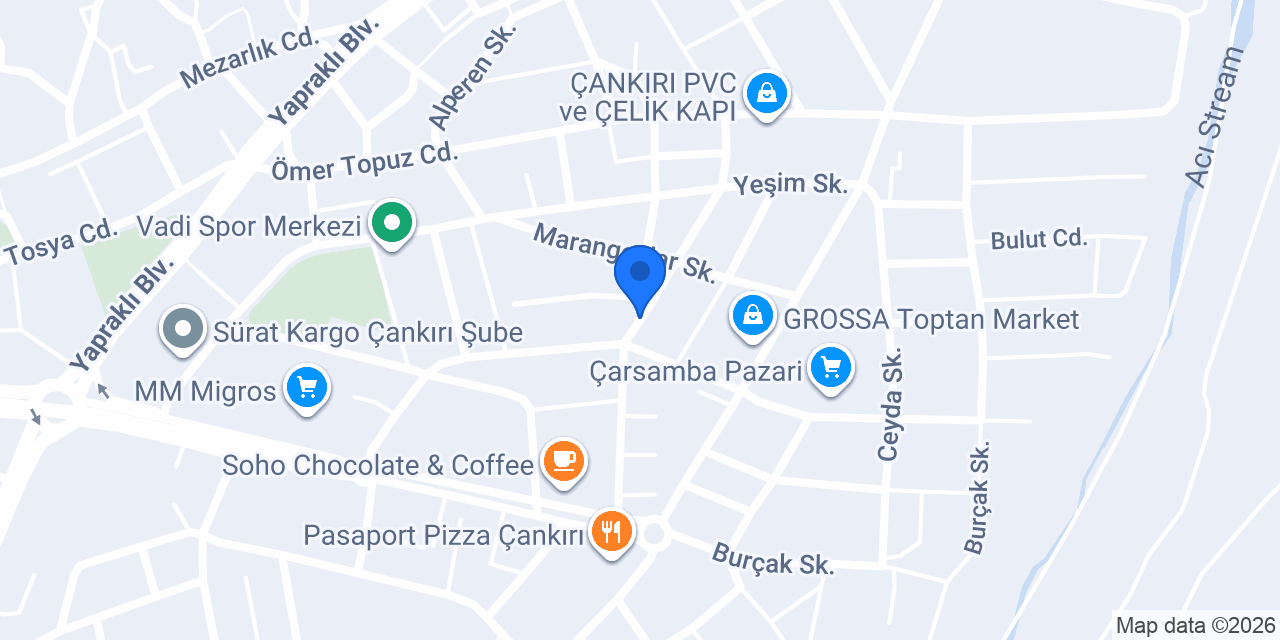 çankırı davet evi konumu