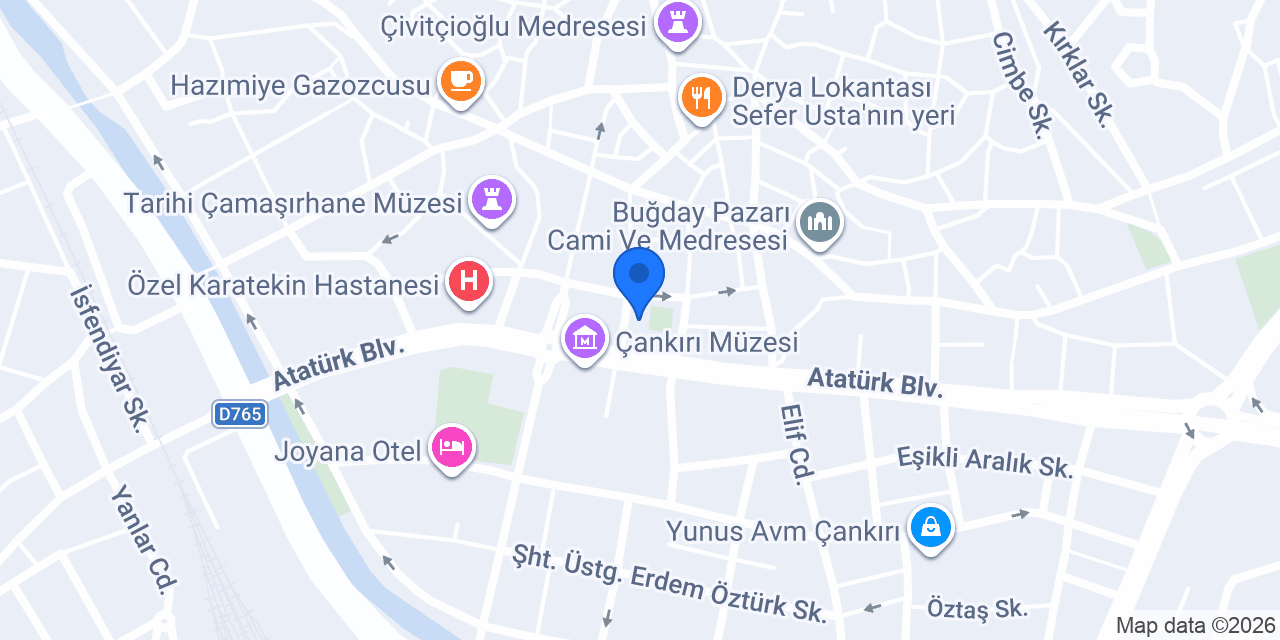 Birlik Taksi konumu