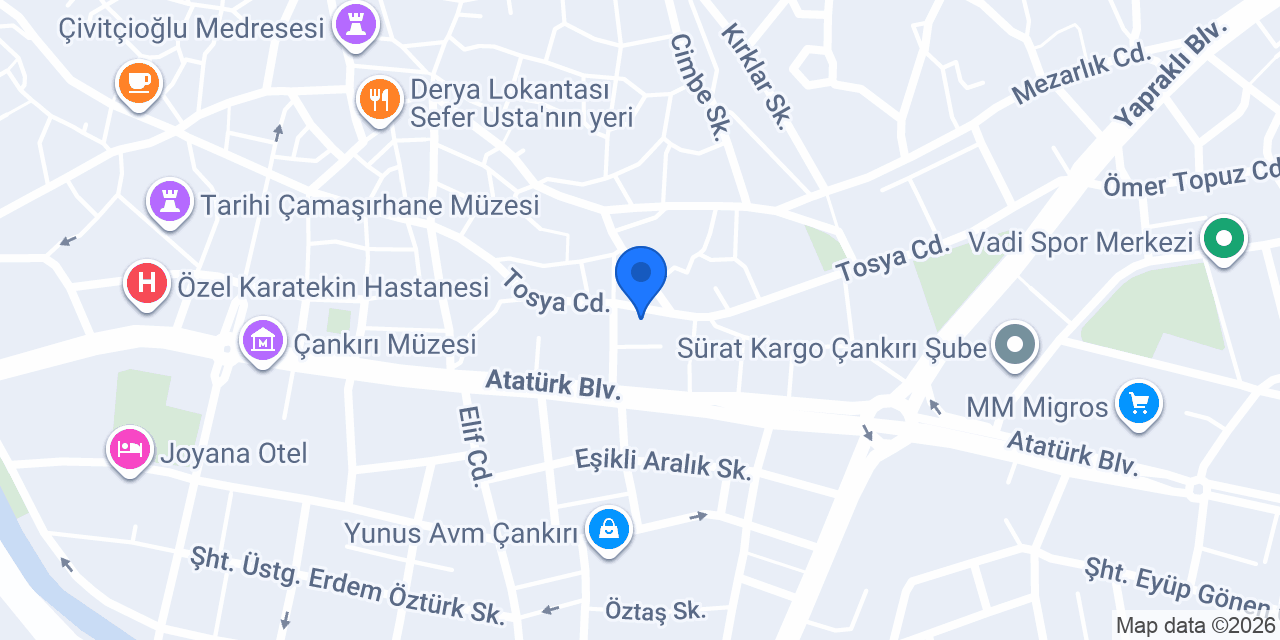 Düzbasan Sürücü Kursu konumu