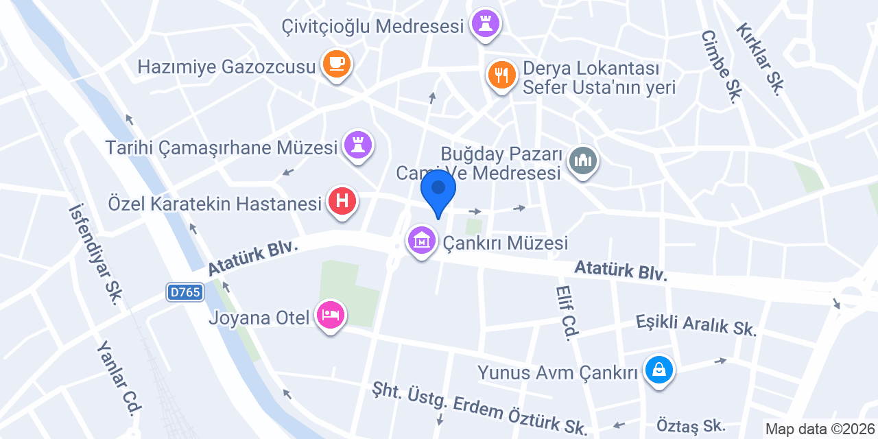 Fazi'nin Atölyesi konumu