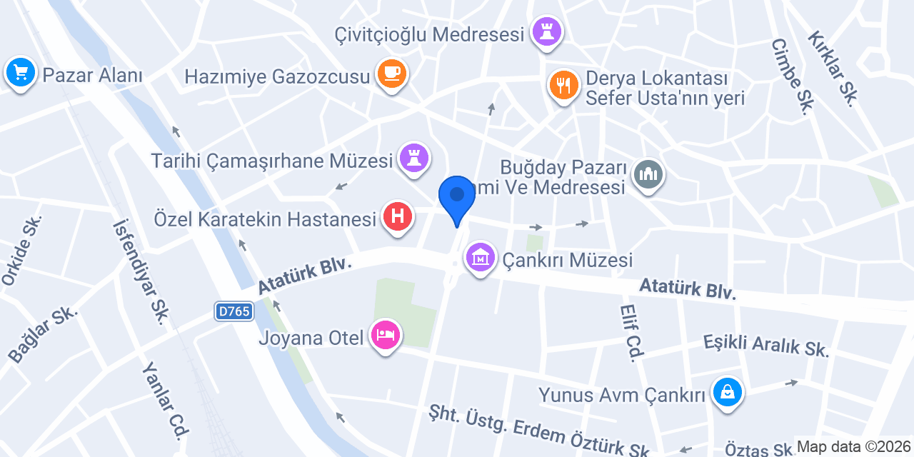 Çankırı Polievi konumu