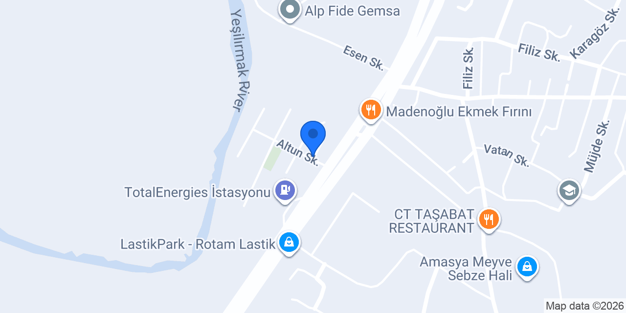 KESKİN TEL ÖRGÜ konumu