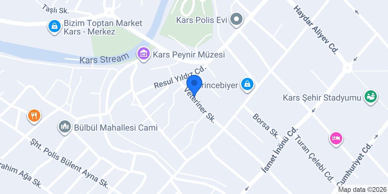 Kasım Kurşunoğlu Ortaokulu konumu