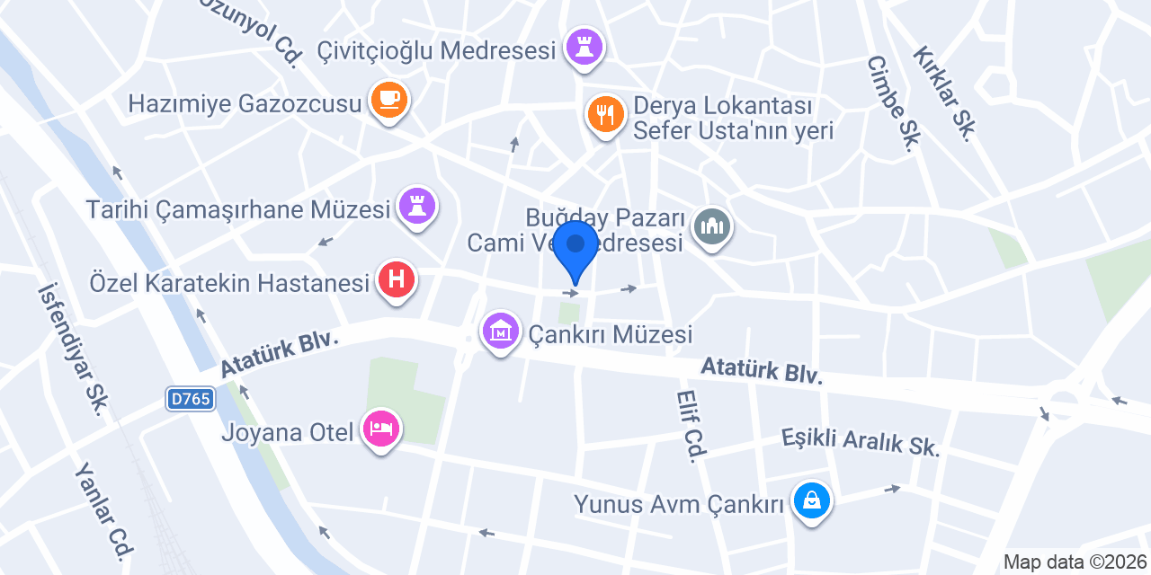 Göktaş İnşaat A.Ş. - Çankırı İnşaat konumu