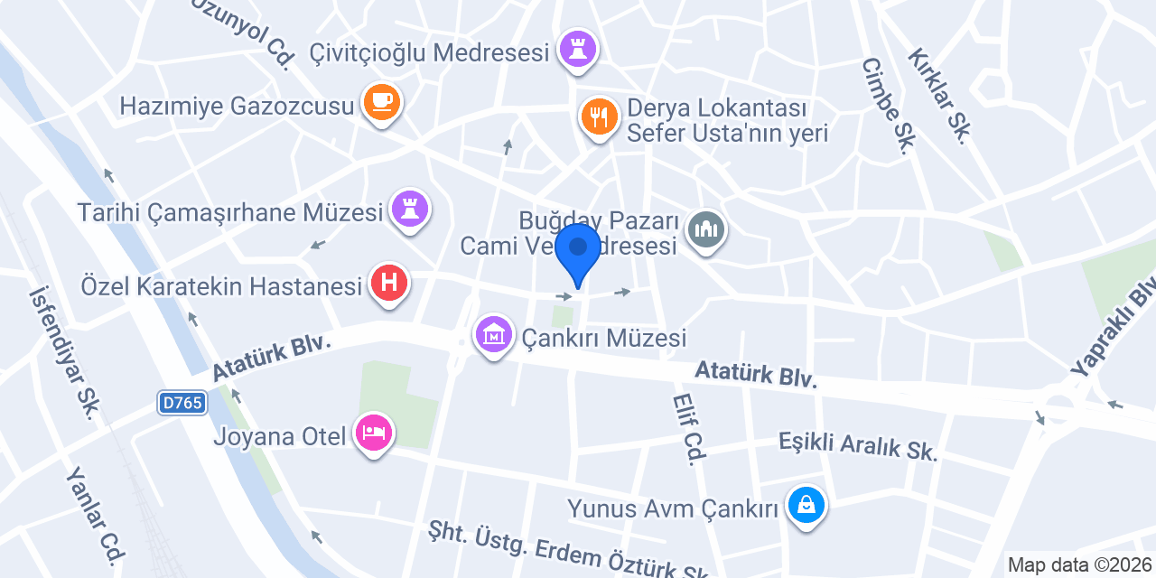 Av. Mustafa TARHANACI konumu