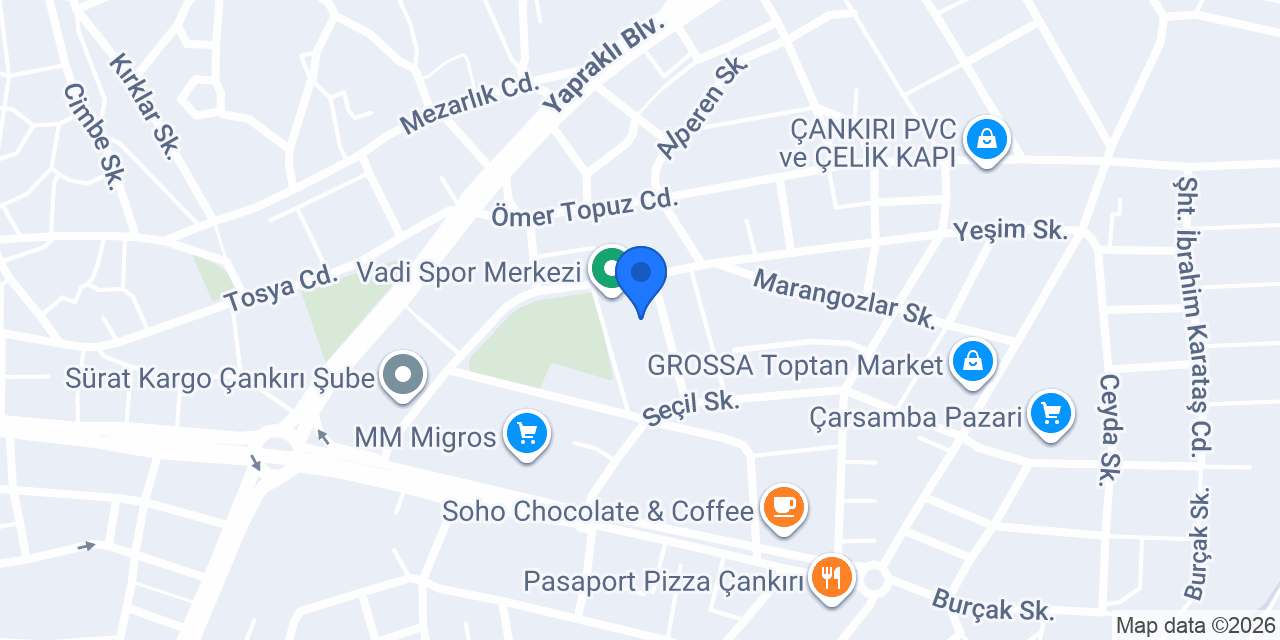 CADDE PİLATESTÜDYO konumu