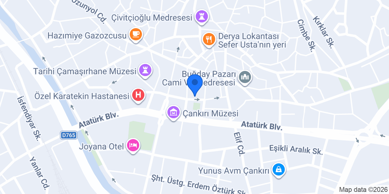 KARAKUŞLAR MOBİLYA konumu