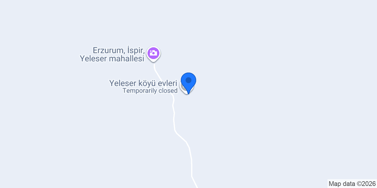 Yeleser köyü evleri konumu